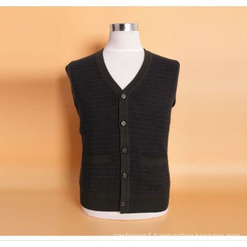 Yak Jwool/Cashmere V Neck Cardigan Long Sleeve Sweater. /Garment/Knitwear/Clothing